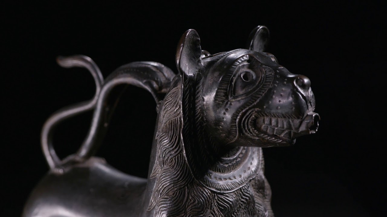 Aquamanile in form of a lion