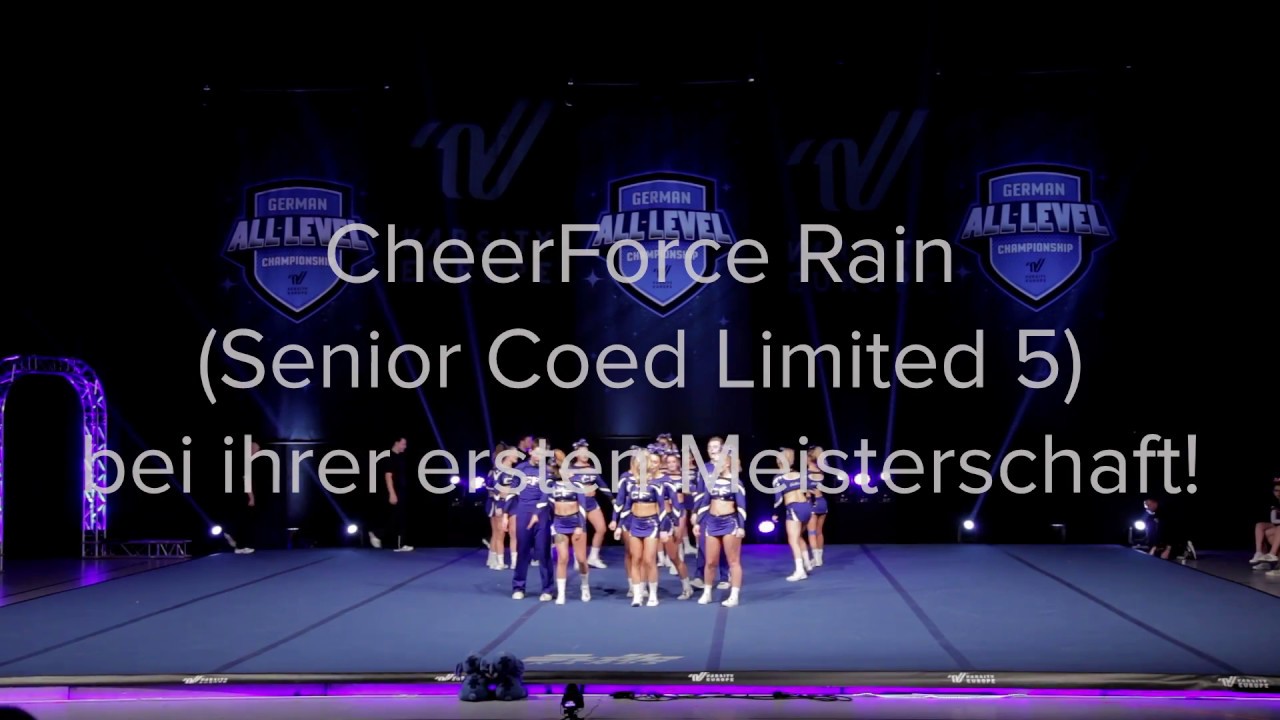CheerForce Rain All Level Championship West 2016