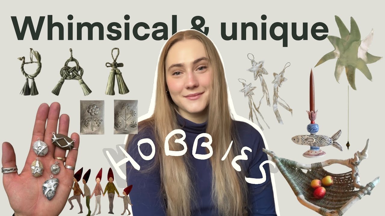 so you want a new whimsical hobby? Here’s some ideas ✨