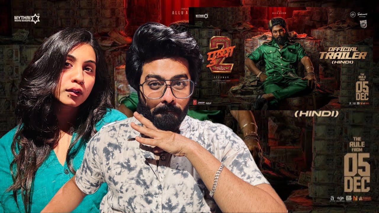 Pushpa 2 - The Rule Trailer Reaction | Allu Arjun | Sukumar | Rashmika Mandanna | Fahadh Faasil