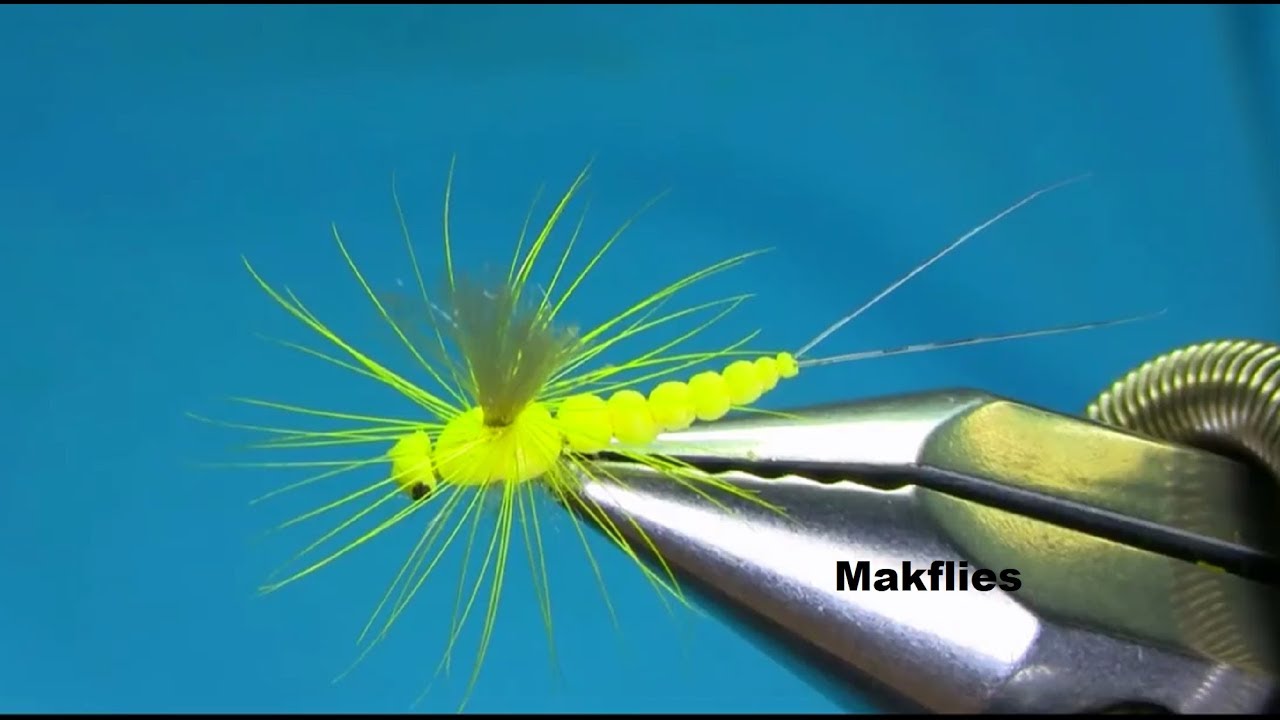 Tying a Yellow Mayfly ( Part 02 ) by Mak