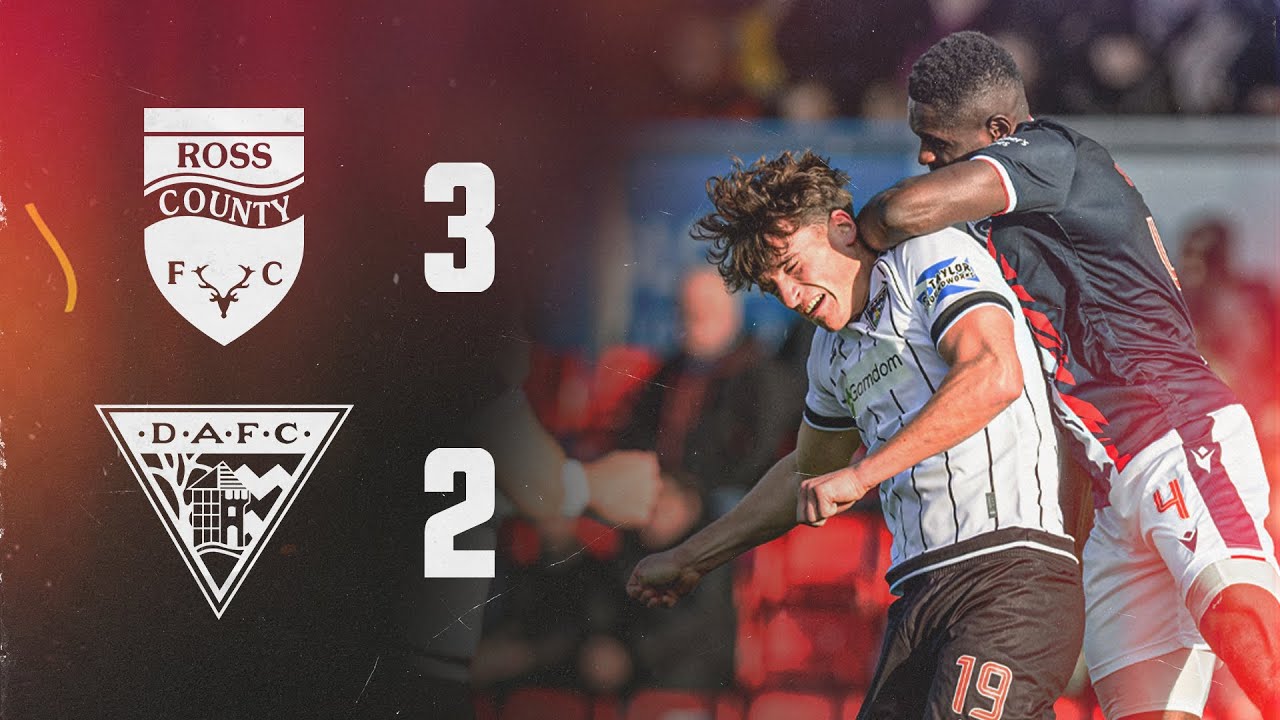 Ross County 3-2 Dunfermline Athletic | 25/10/2025