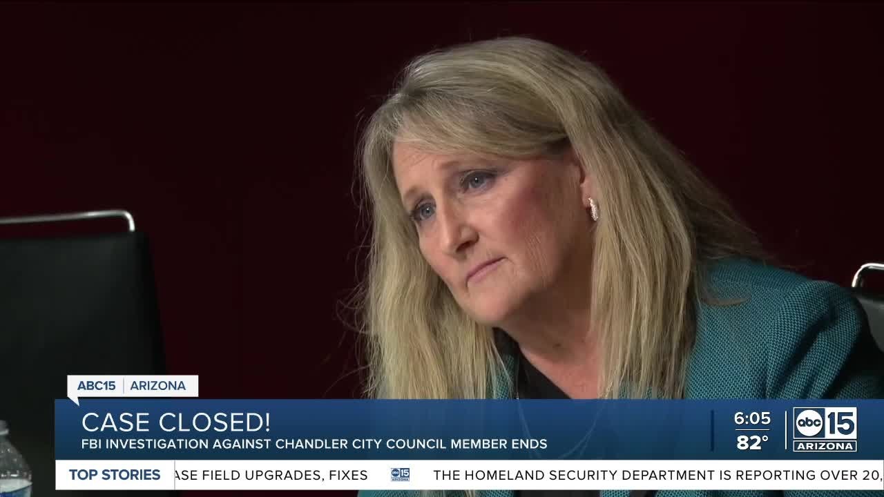 FBI investigation into former Chandler councilwoman closed without action