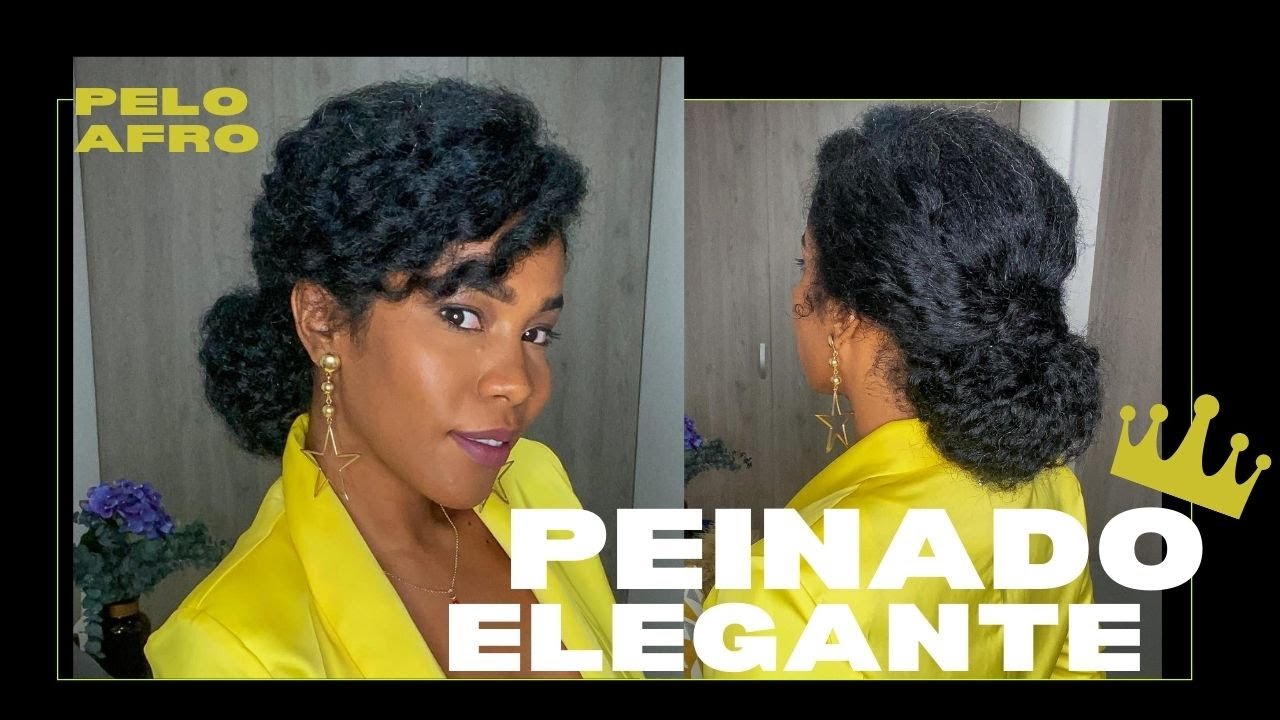 UN PEINADO FORMAL Y ELEGANTE EN PELO AFRO😍