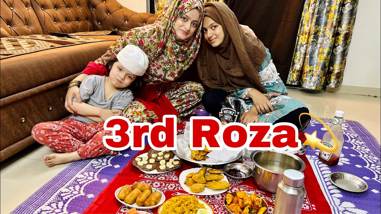3rd Roza💫Suhoor to Iftaar ☪️#meenazfam #ramadan #routine #viral #vlog #views