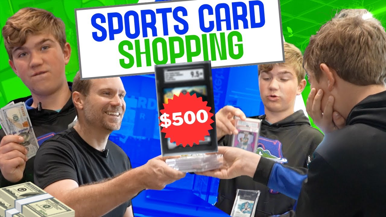 Spending $500 on Sports Cards at Cards HQ