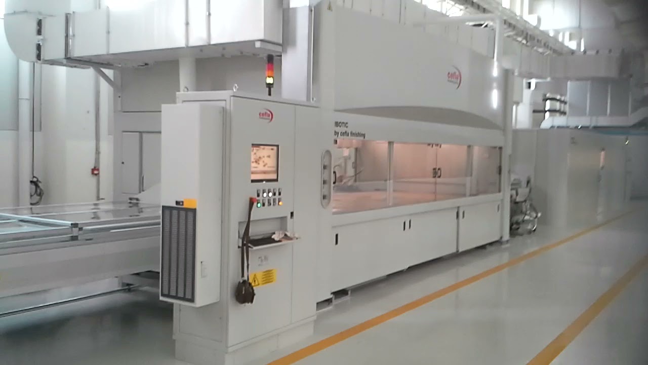 CEFLA FINISHING FULL AUTOMATIC PAINTING LINE WITH DRYING CABIN/ FUL OTOMATİK BOYA HATTI + KURUTMA(2)