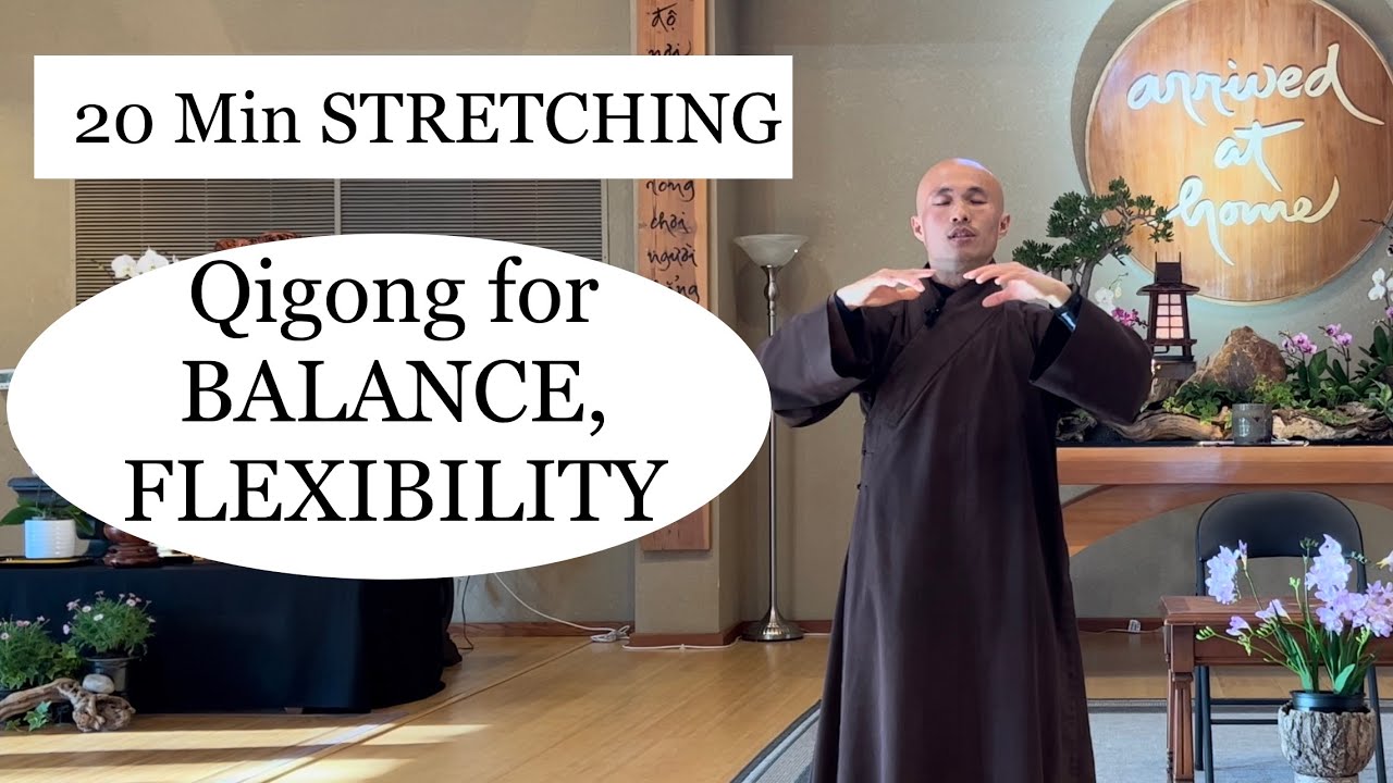 20-Minute STRETCHING | Qigong Daily Routine For BALANCE and FLEXIBILITY