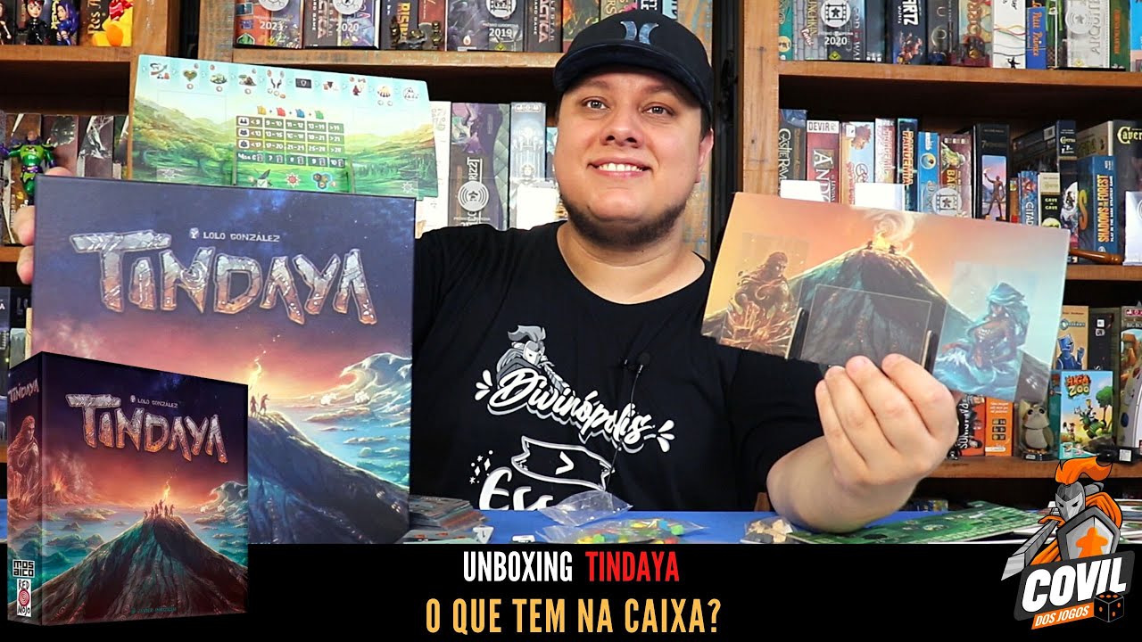 O Que tem na Caixa? Unboxing Tindaya