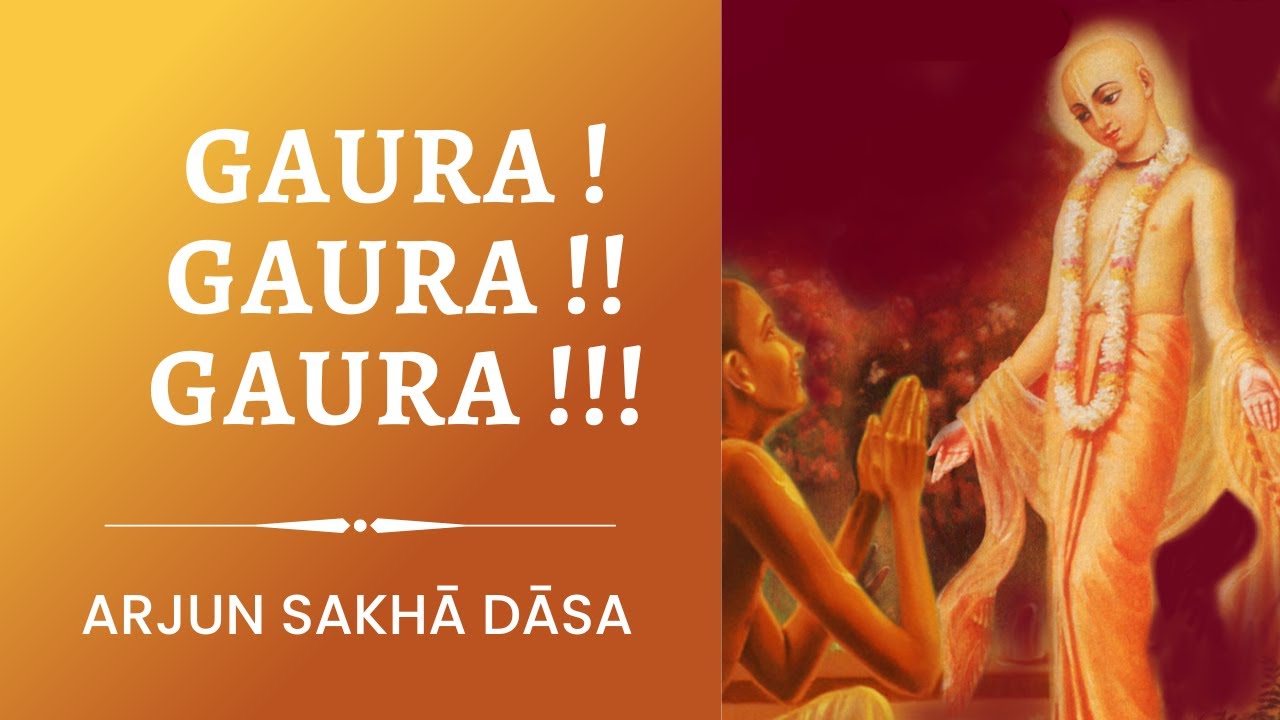 You may have never heard these Gaura Pastimes! | Gaura Purnima | ISKCON Whitefield, Arjun Sakha Dasa