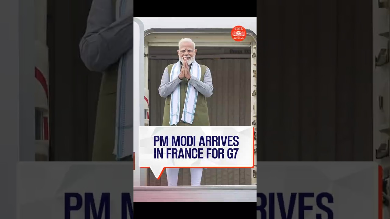 PM Modi in France for G7 Summit, will meet President Emmanuel Macron