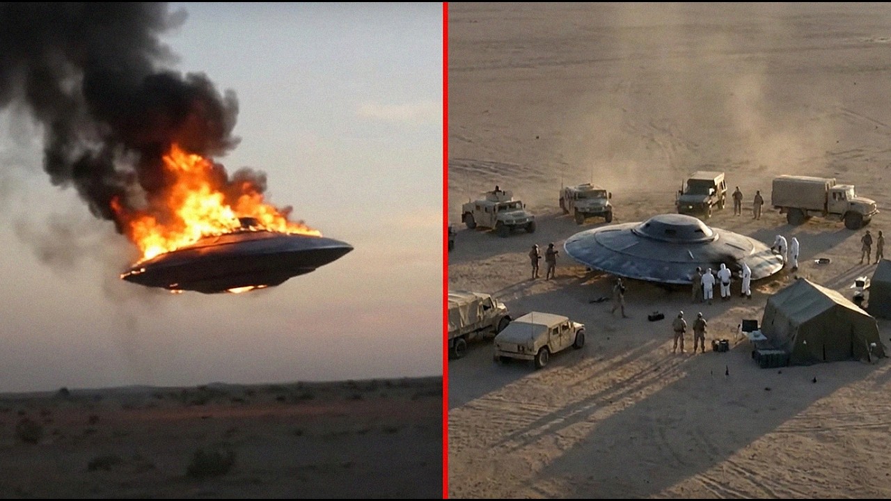 A REAL UFO Crash Was Caught on Camera &mdash; What Happened Next Still Remains Unexplained