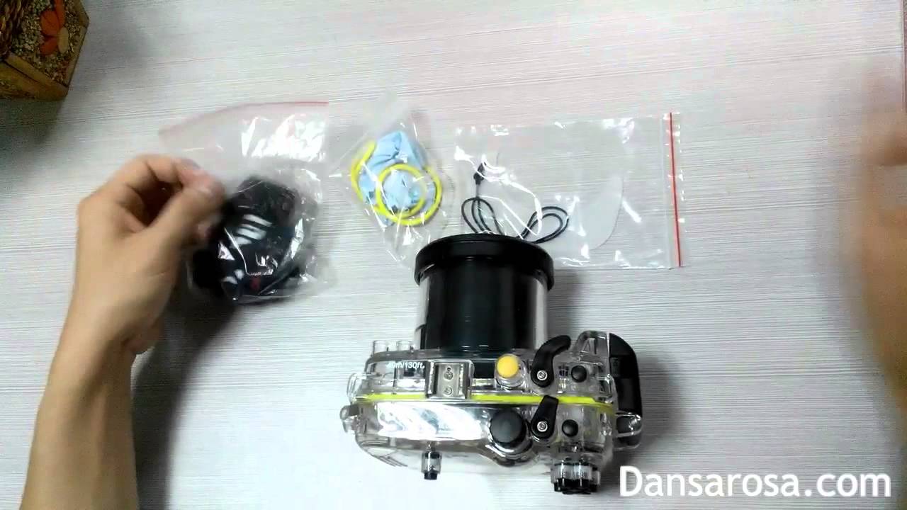 Meikon Panasonic GF6 Underwater Housing For Scuba Diving