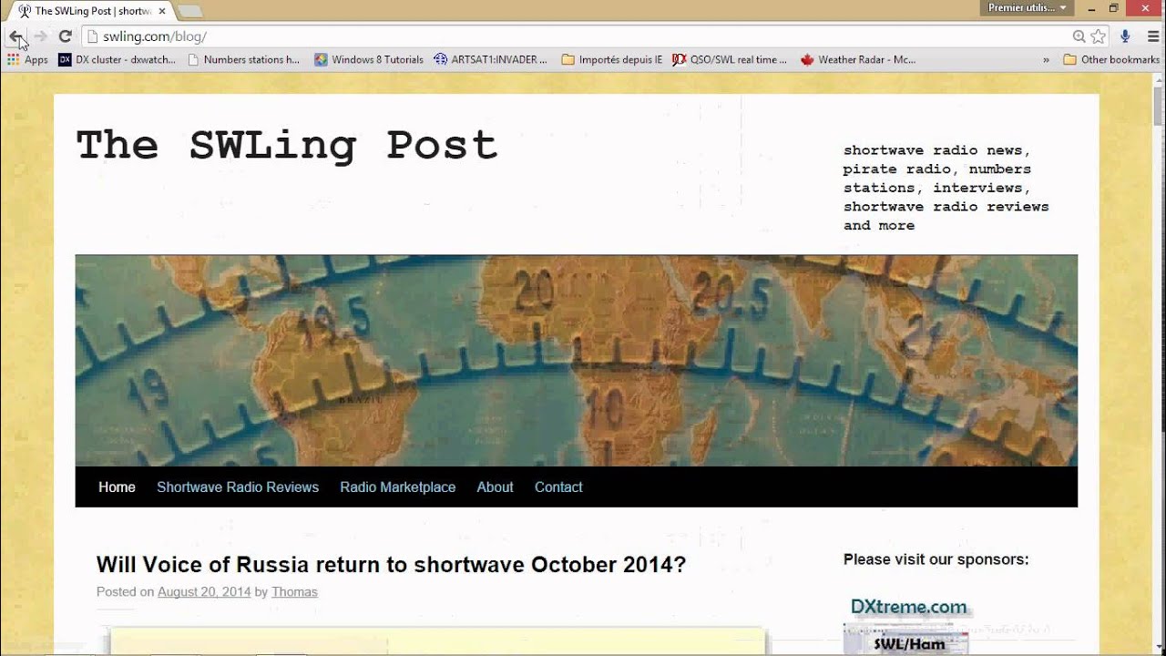 SWLing website look and review
