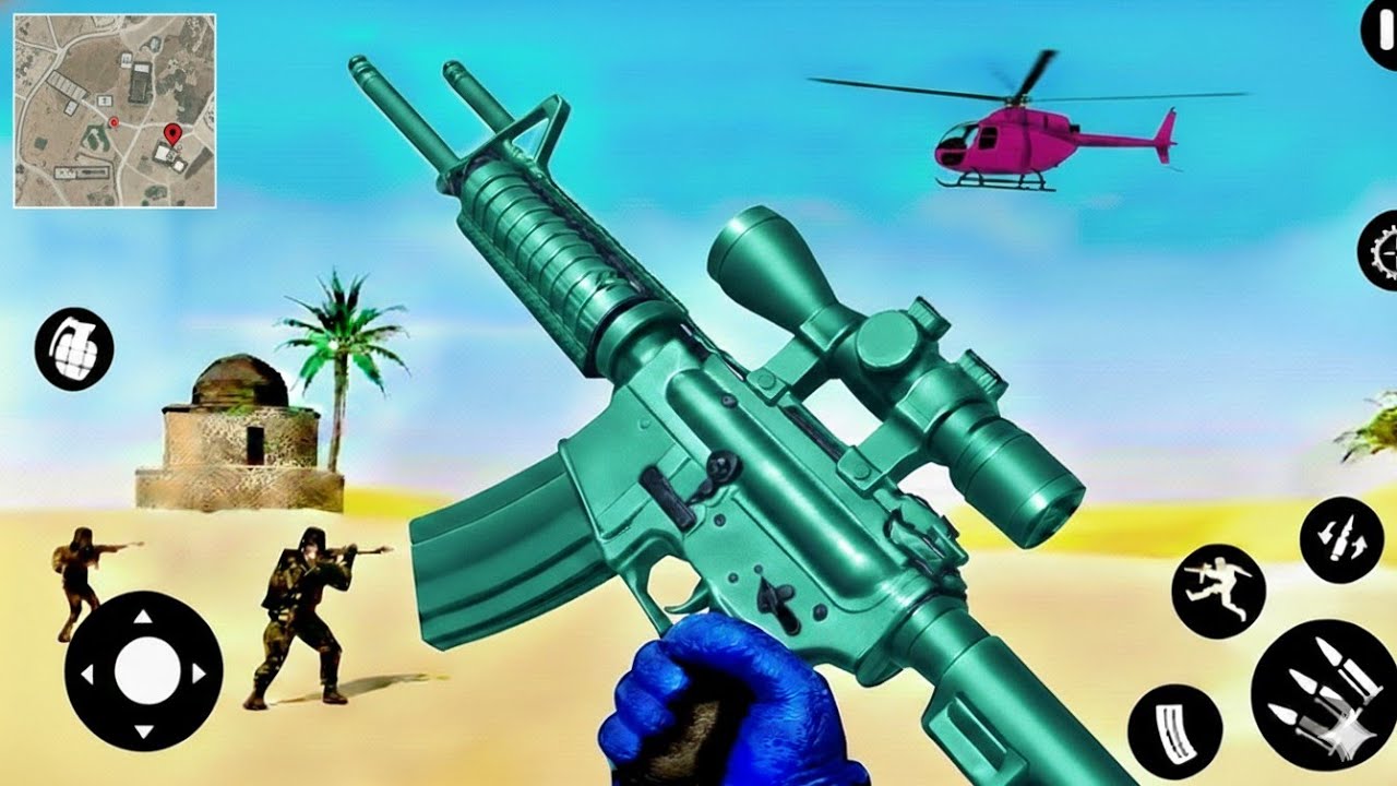 FPS Robot Shooting Games 🔫 New Robot Gun Strike 2026 Android