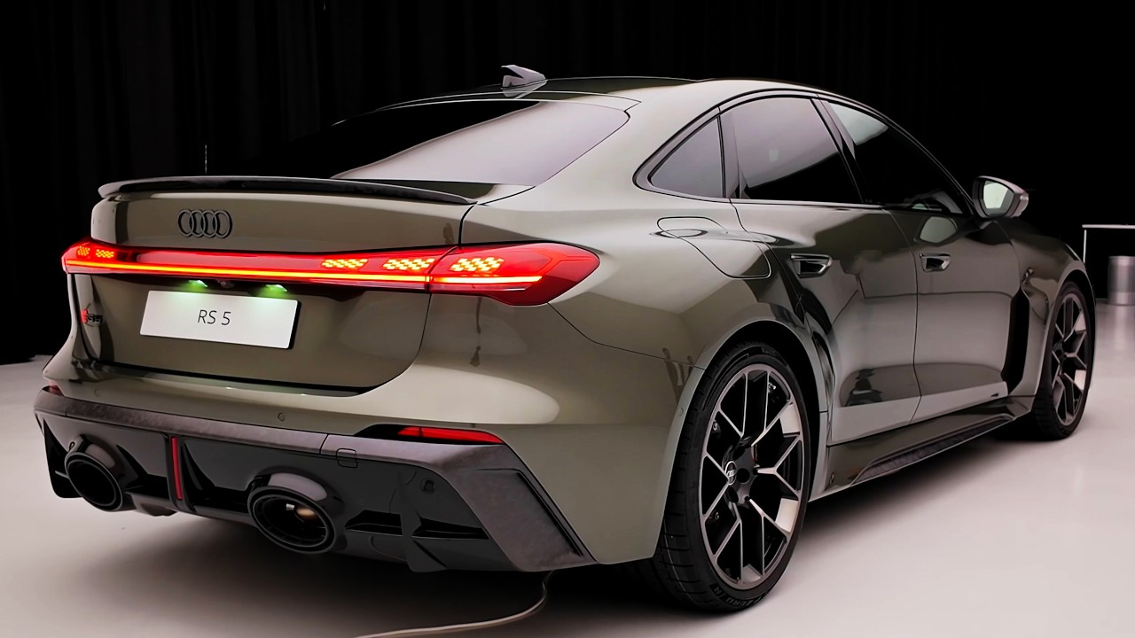 NEW 2026 Audi RS 5 Modern Luxury Sport Sedan 4K