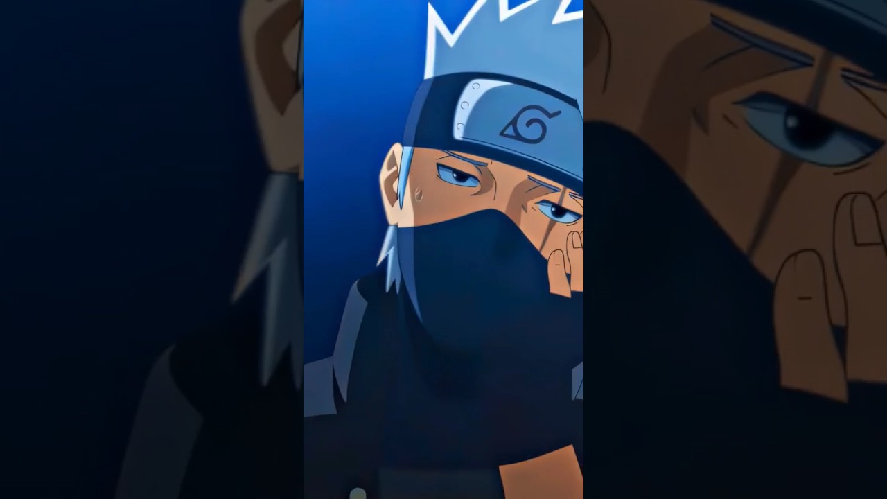 Hatake kakashi ❤️⚡.                 @unotalone  ☺️.                         #naruto #kakashiamv