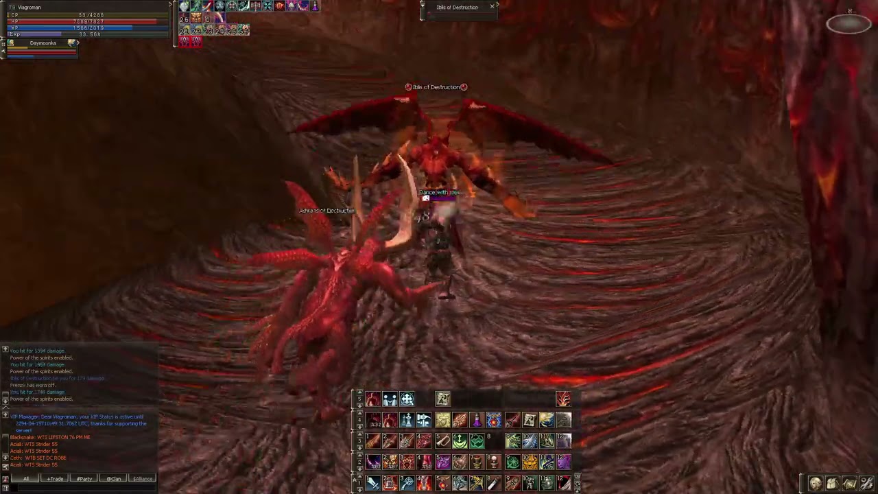 L2 Reborn 1x Interlude Viagroman sixth video. Destroyer / Sorcerer