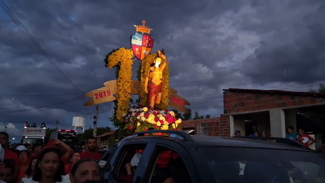 Procissão de São Sebastião em Lima campos icó Ceará 