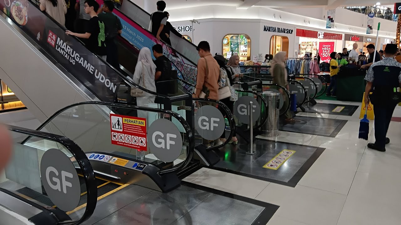 Pillar Eskalator supermall karawaci B-GF-UG-FF