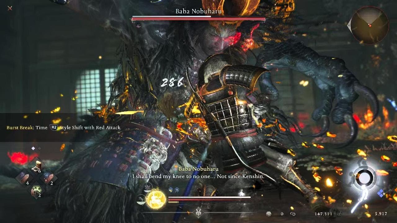 Nioh 3 Baba Nobuharu