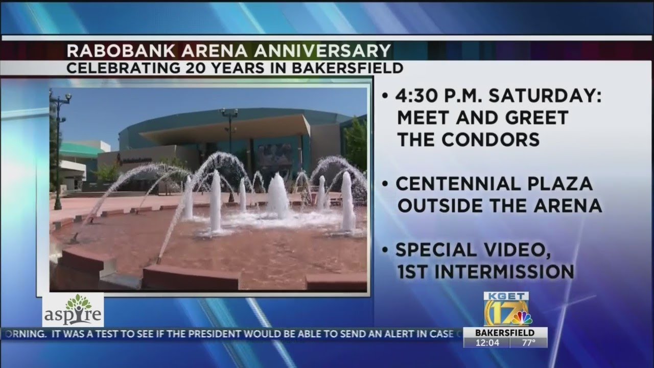 Rabobank Arena Anniversary celebration