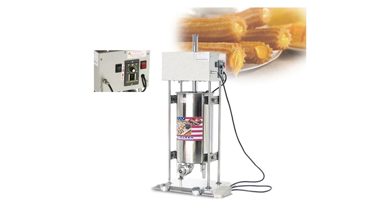 15L Electric Churro Maker Churros machine Food Trailers Food Truck Machine
