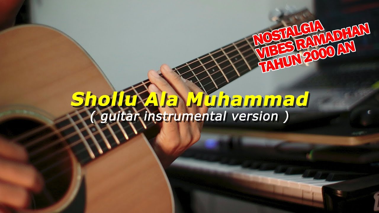 Guitar Instrumental  Shollu Ala Muhammad Opick feat Flo | Instrumental Ramadhan