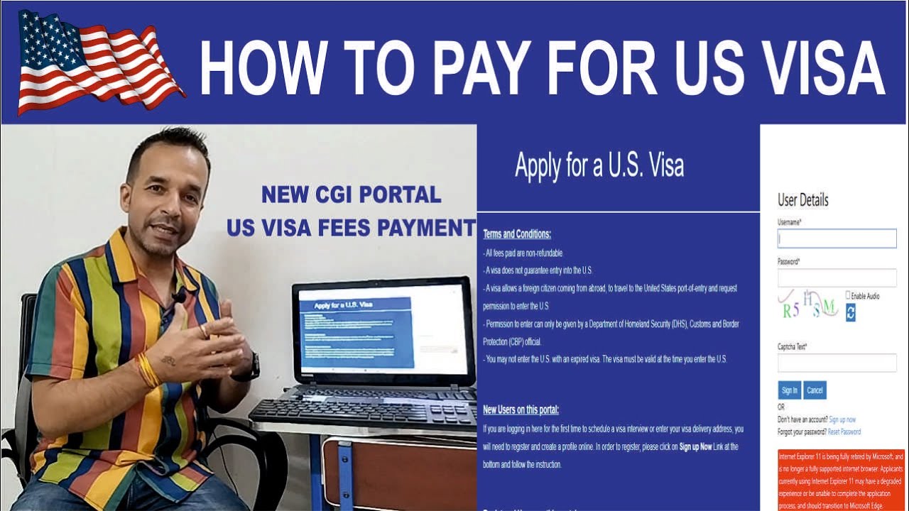 How to Pay For US Visa Fees I USA Visa I Step By Step Guide I US Visa Appointment India