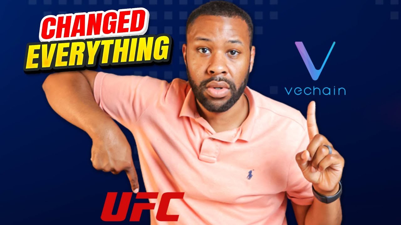 Vechain and UFC Partnership - Exactly what VET needed