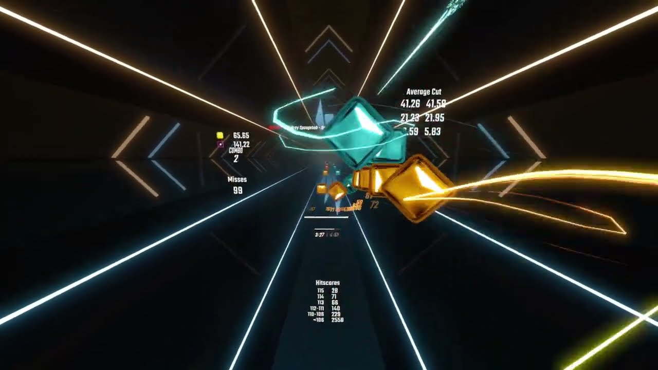 [Beat Saber] Bytesy || Get Busy Spongebob - 55.17% - Level 31 Vibro