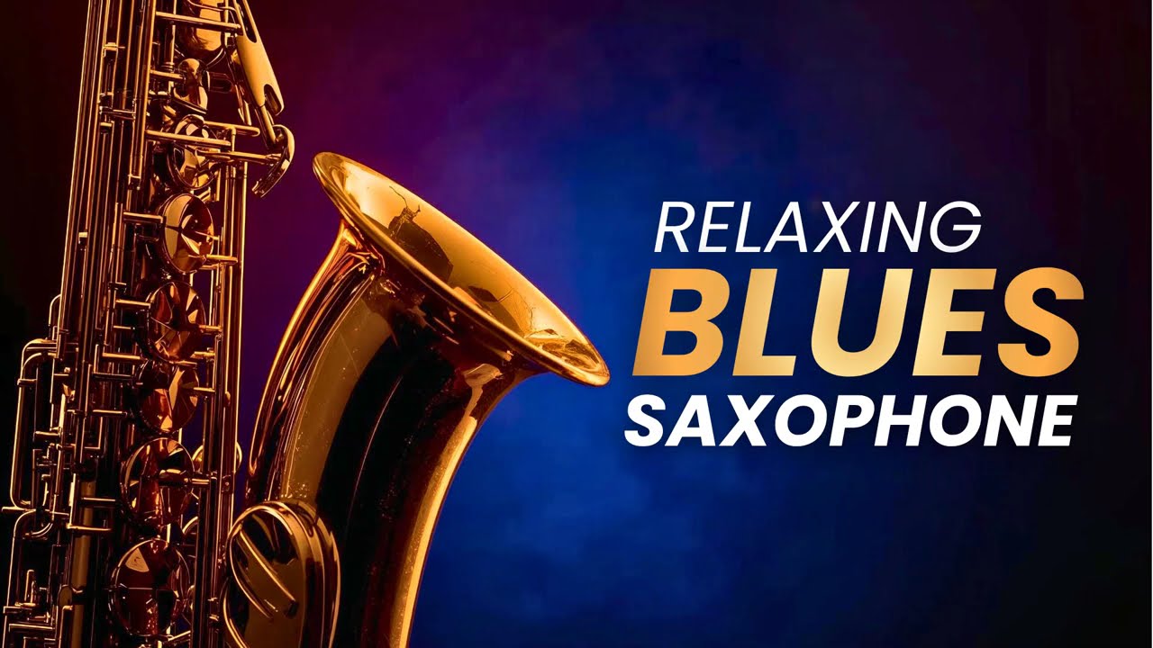 Blues Saxophone Instrumental - Tranquil Focus