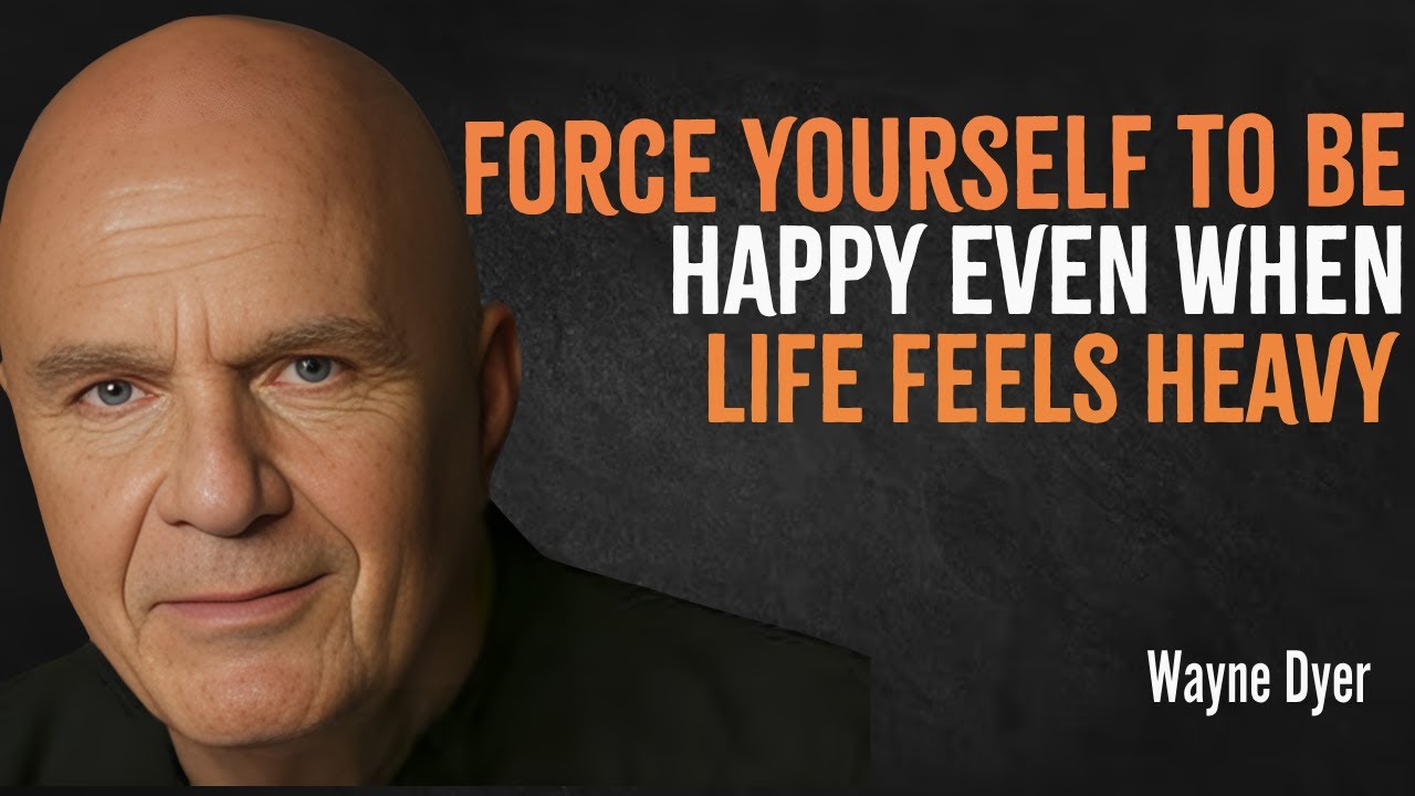 Force Yourself To Be Happy Even When Life Feel Heavy | Wayne Dyer Motivation