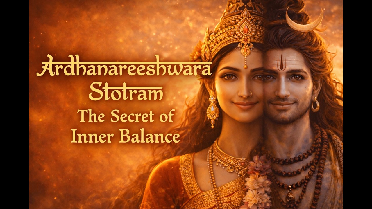 Ardhanarishvara Stotram | Divine Union of Shiva & Shakti | Powerful Meditation Chant