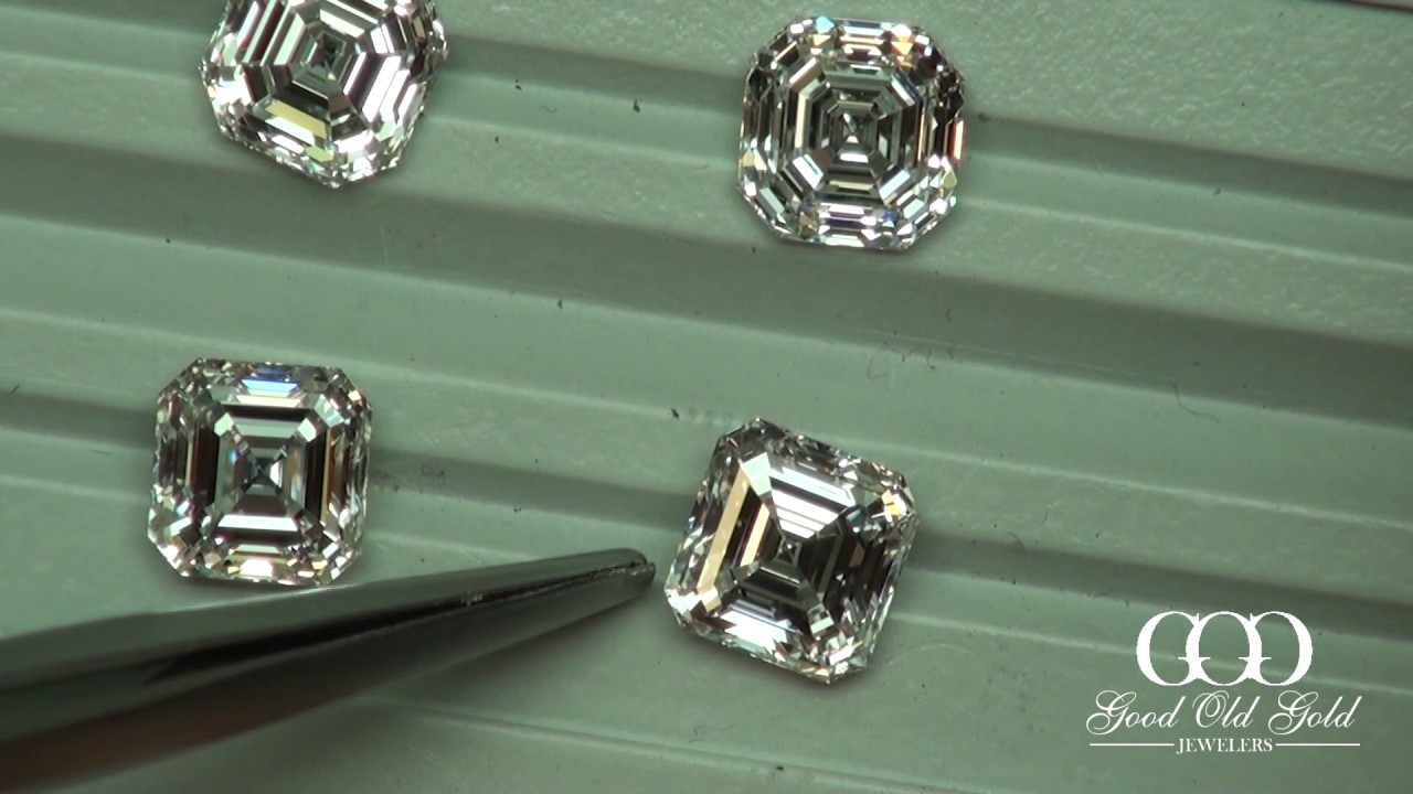 Asscher Cut Diamonds from 1.7-1.8xct E/F VS