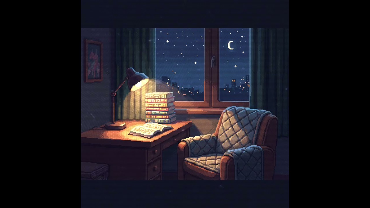 late night manga reading lofi 📖 calm study & relax beats
