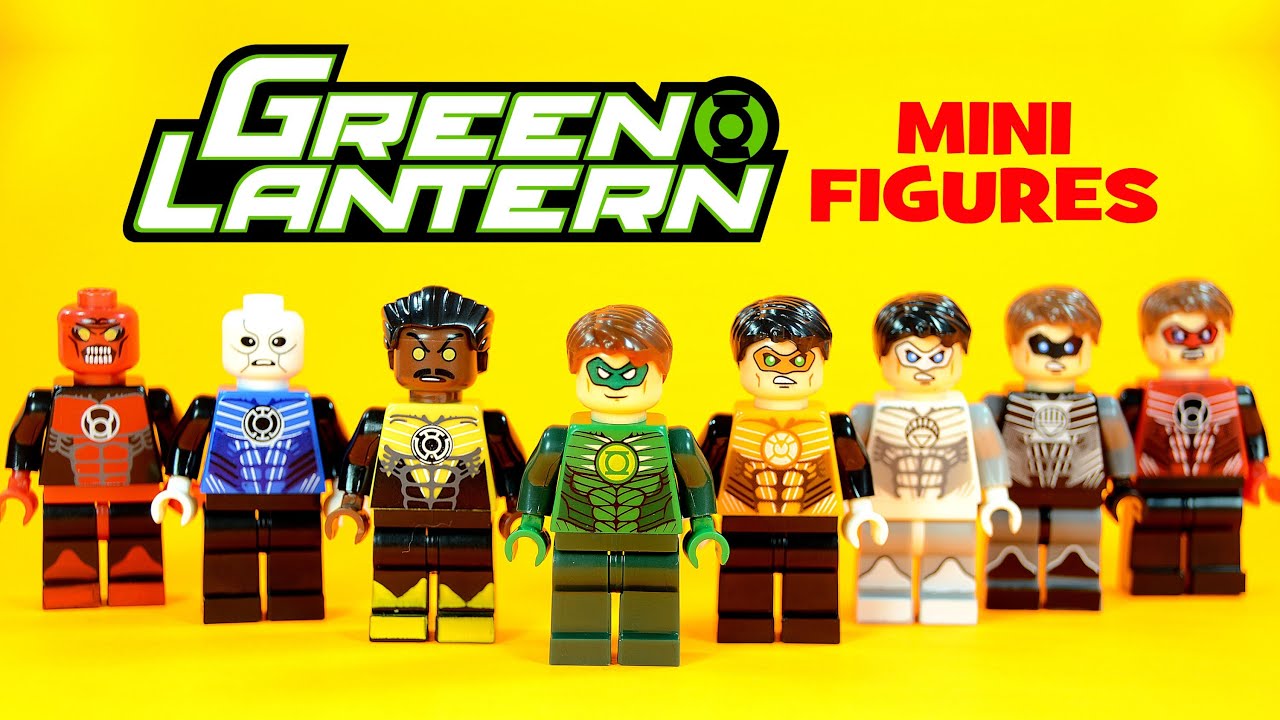 LEGO Green Lantern The New Guardians KnockOff Minifigures (Bootleg)
