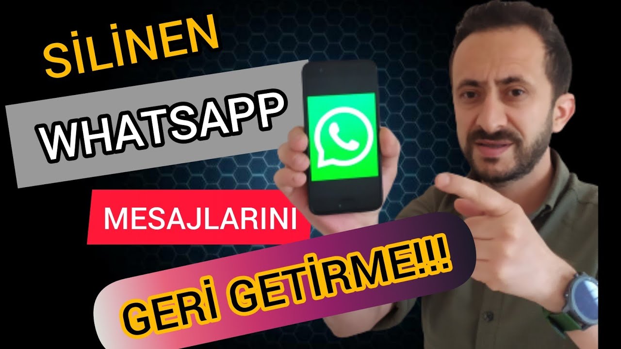 Whatsapp Silinen Mesajları Geri Getirme, Geri Yükleme Dikkat Edilmesi Gerekenler #whatsapp