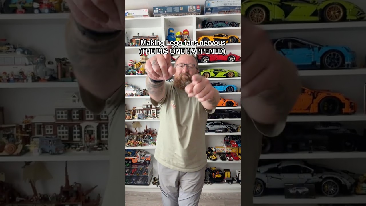 Making Lego Fans Nervous (THE BIG ONE HAPPENED) #lego