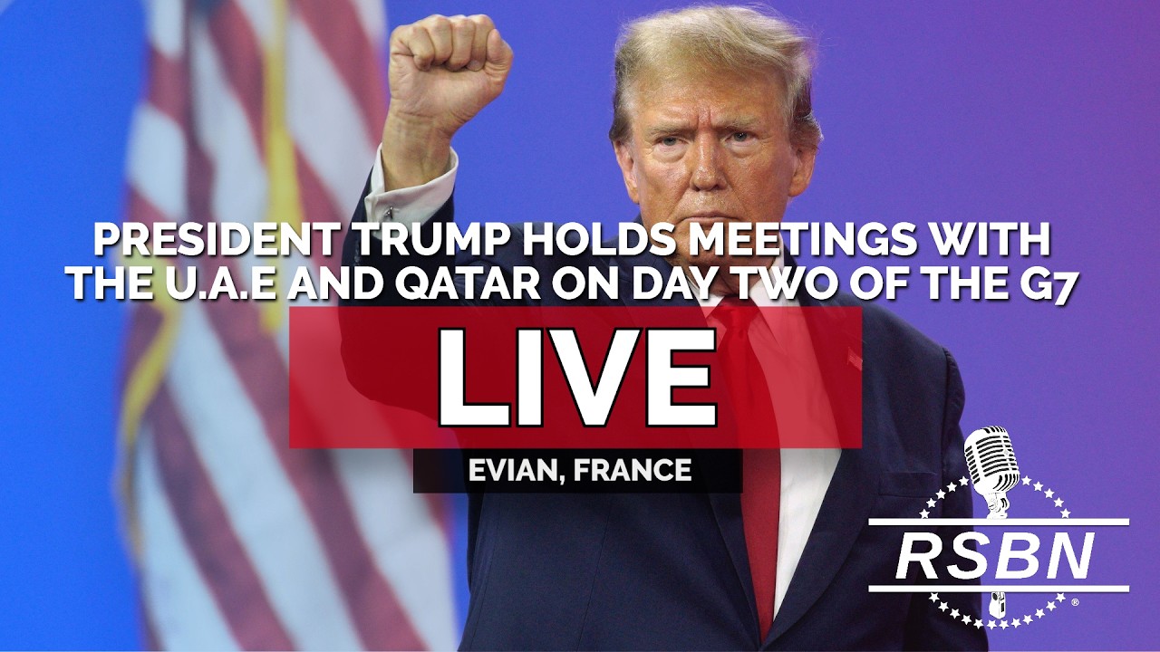 REPLAY: Pres. Trump Attends the G7 Summit and Holds Meetings with the U.A.E. and Qatar - 06/16/26
