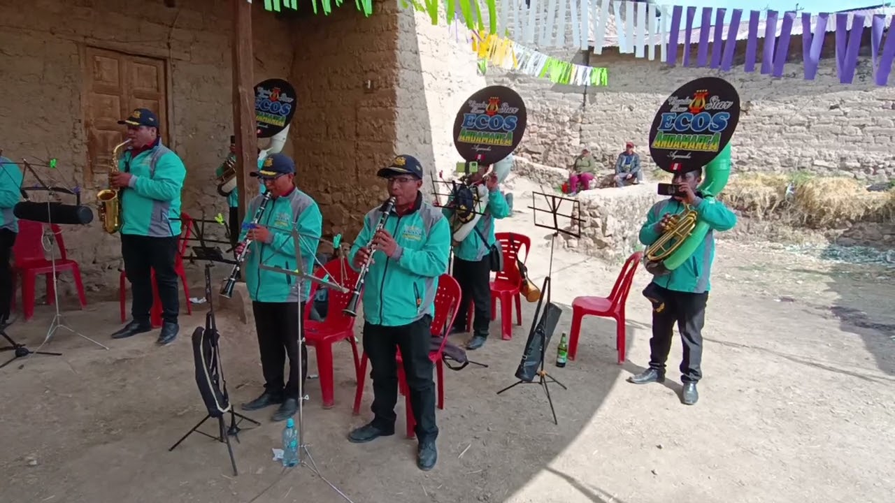 Pasodoble El Gato Montés - Banda Show Star Ecos Andamarca. En Oyolo, Paucar del Sara Sara, Ayacucho.