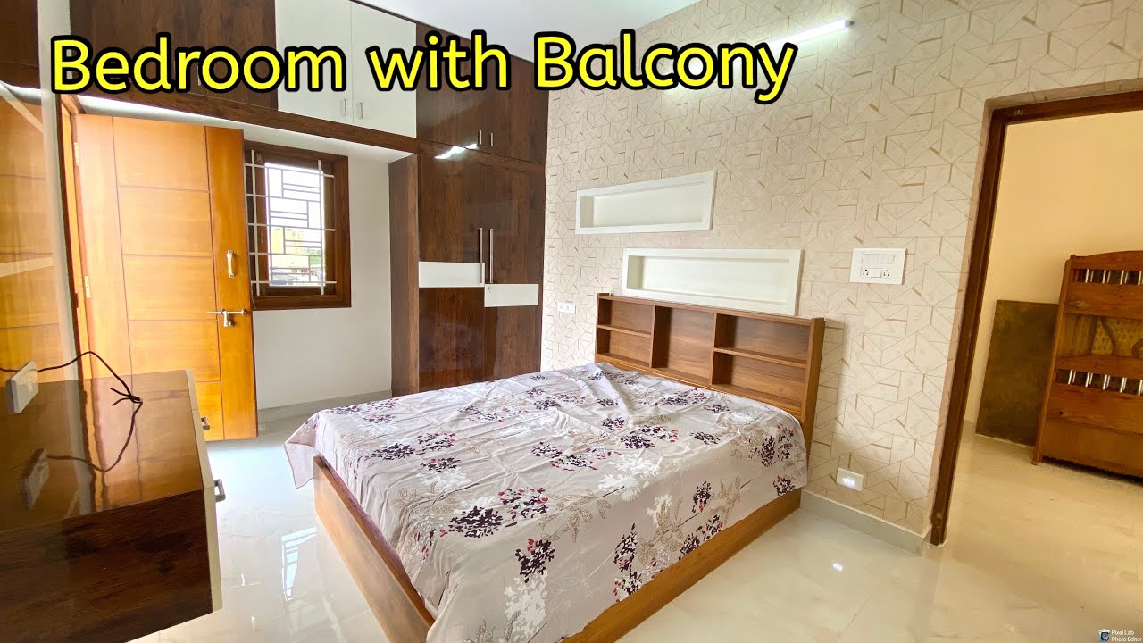 Bedroom with Balcony Design // 10*16 size Master Bedroom Design Ideas // Room Decoration