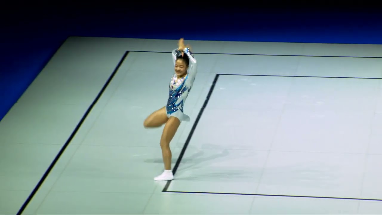 CHA Jiwon (KOR) - 2024 Aerobic Worlds, Pesaro (ITA) Qualifications Individual Women