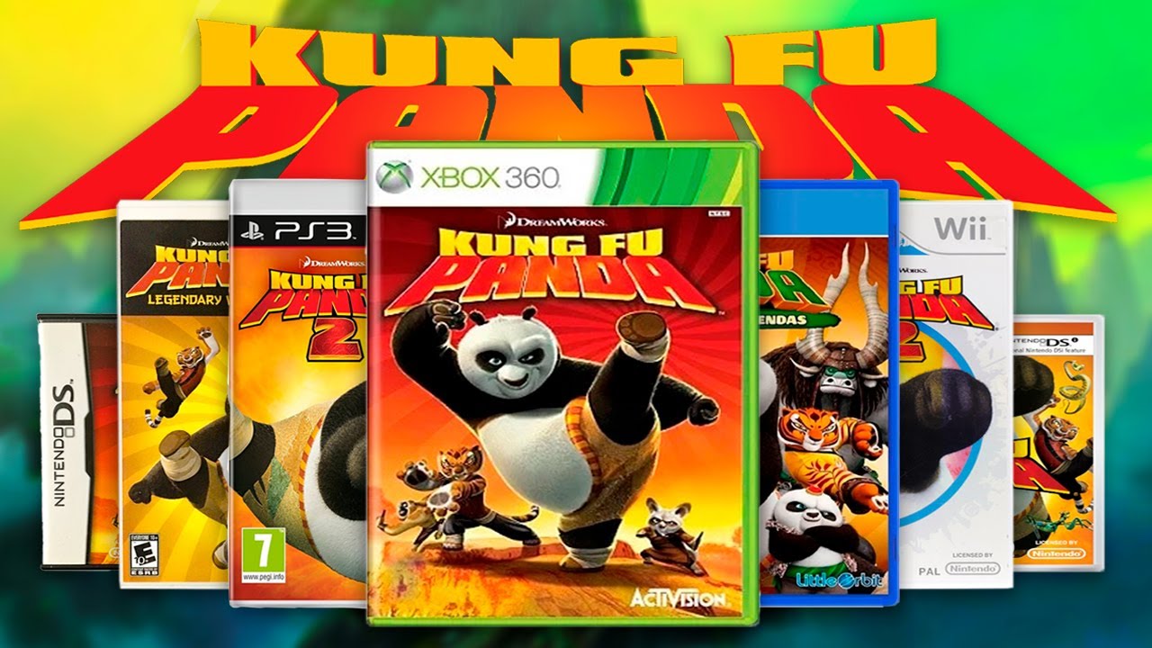 probé TODOS los JUEGOS de KUNG FU PANDA en  un SOLO VIDEO  |LENDO|
