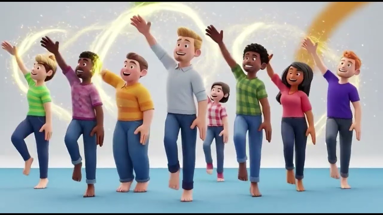 Learn & Dance Along! Head Shoulder Nursery Rhymes