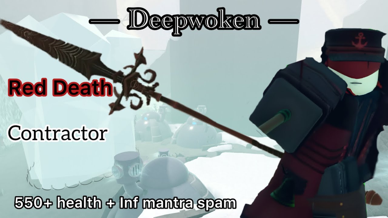 The most BRAINDEAD Red Death build || DEEPWOKEN