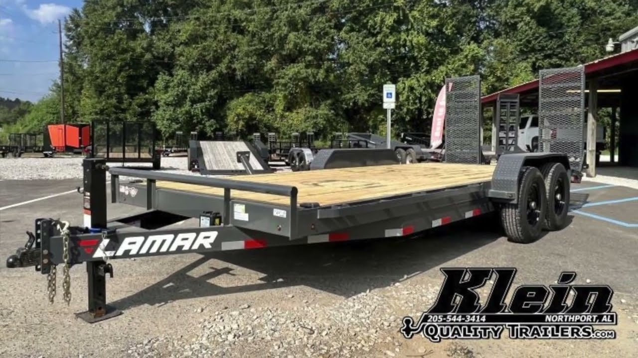 2024 Lamar Trailers 83X20 Equipment Trailer