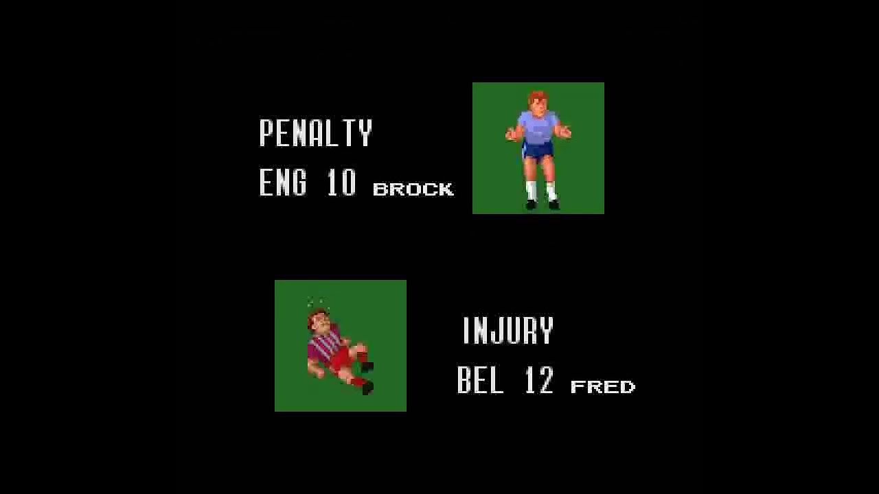 Super Soccer (SNES) - Belgium Game 10: vs England (Expert)