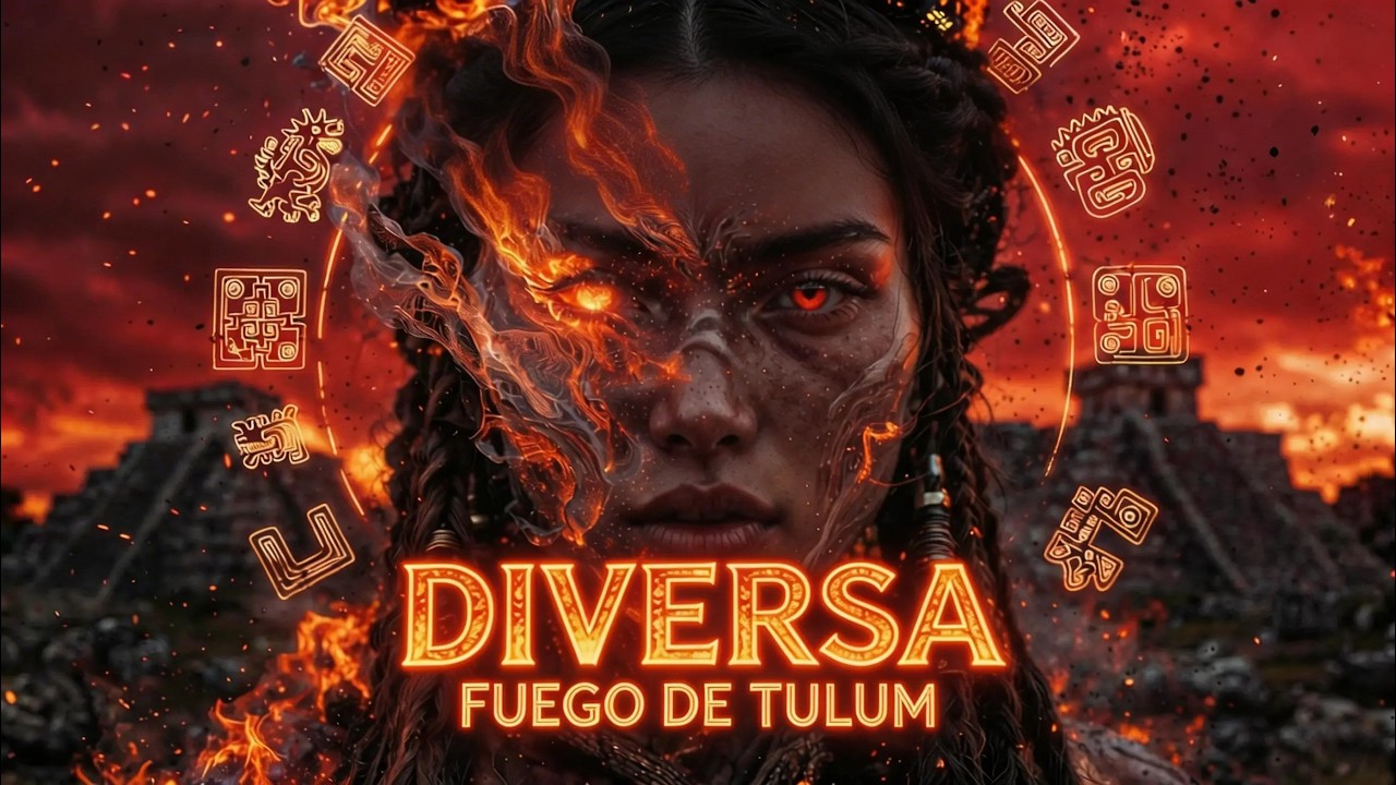 DIVERSA - Fuego de Tulum 🔥 | Ancestral Afro House & Flamenco Journey (4K)