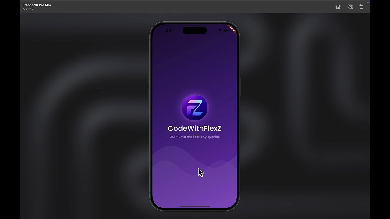 How to Create Professional Animated Splash Screen in Flutter | Flutter Tutorial